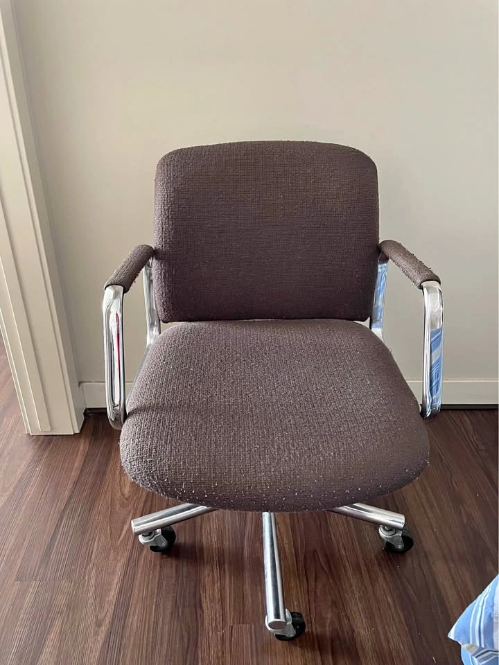 Brown Fabric Office Chair
