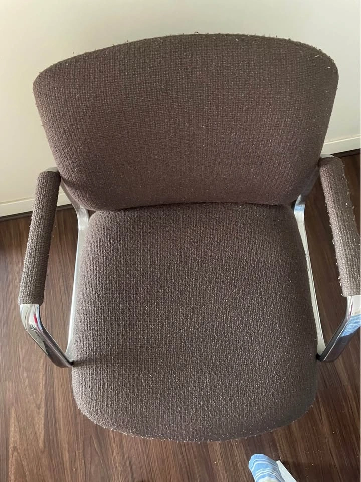 Brown Fabric Office Chair - photo 2