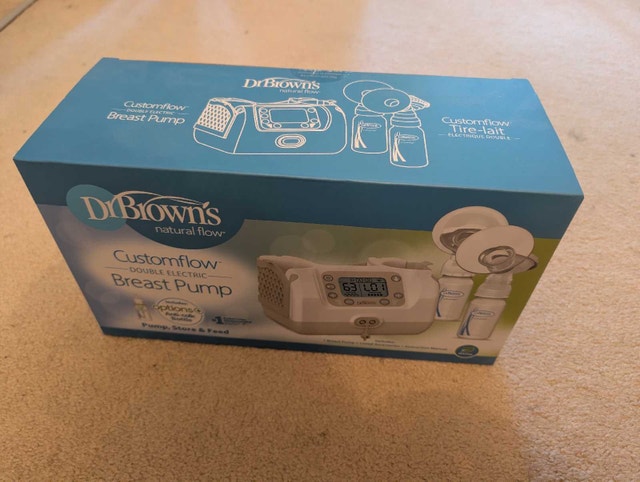 Dr. Brown's Custom Flow Double Electric Quiet Breast Pump