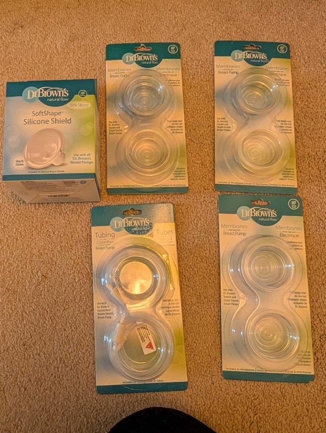 Dr. Brown natural flow replacement parts for breast pump