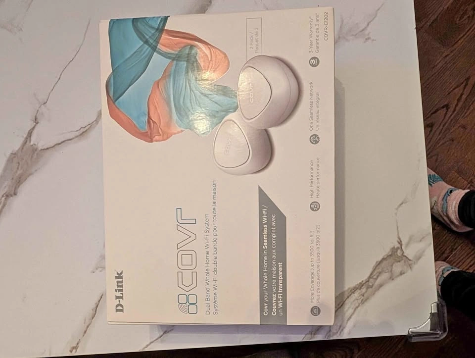 D-Link Covr COVR-C1202 Dual Band Whole Home Wi-Fi System 2-Pack