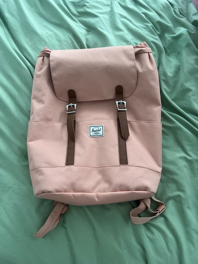Herschel Pink Backpack