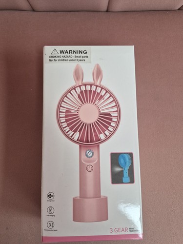 Portable spray fan