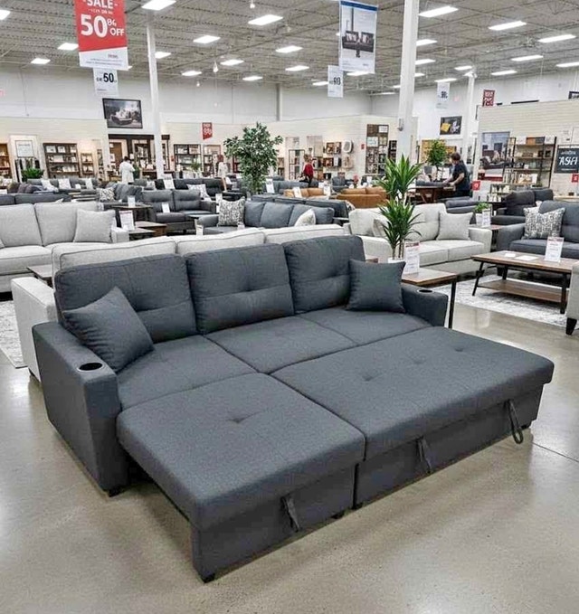 Modern L-shaped Sectional Sofa - photo 2