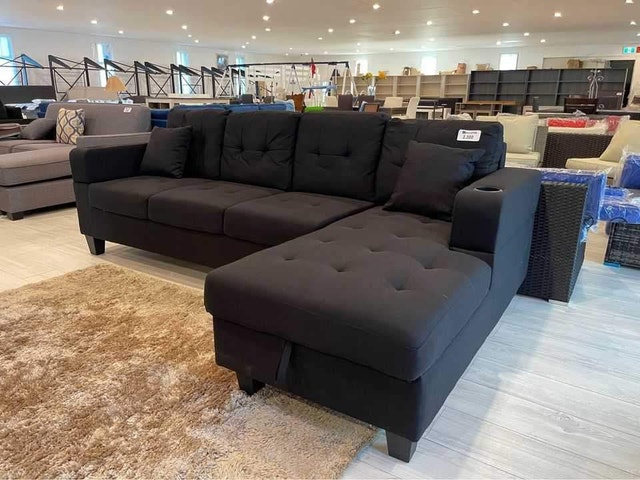 Brand New Reversible Sectional Sofa L-Sofa Couch Limited Offer - photo 3