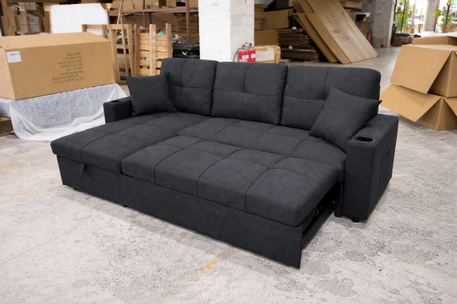 Convertible Sectional Sofa Bed - photo 5