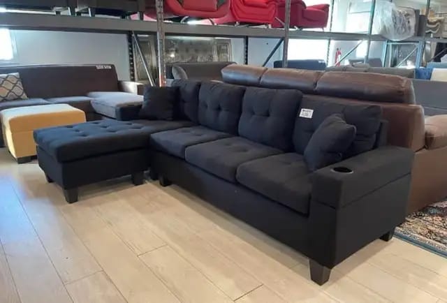 Spacious Family Sectional Sofa High Quality Couch - photo 2