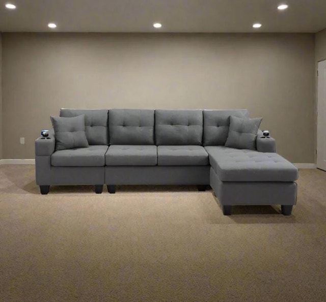 Luxury Sectional Sofa Cushion Family Sofa Limited Offer 50% off - photo 3