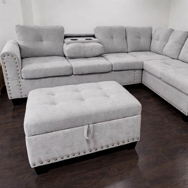 Summer Furniture Deal Branded Large Sectional Sofa Comfortable - photo 2