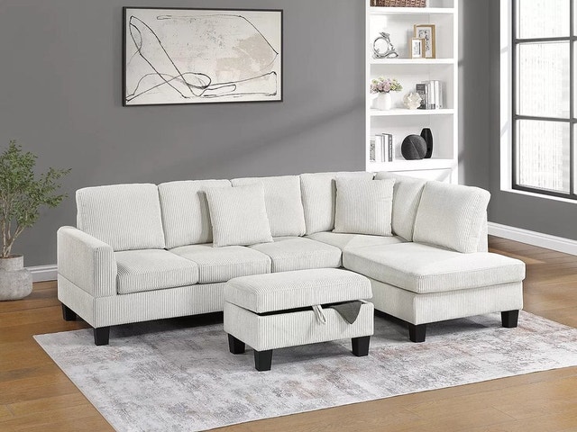 Big Brands New Dual Sectional Sofa Large L-Shape Couch - photo 5