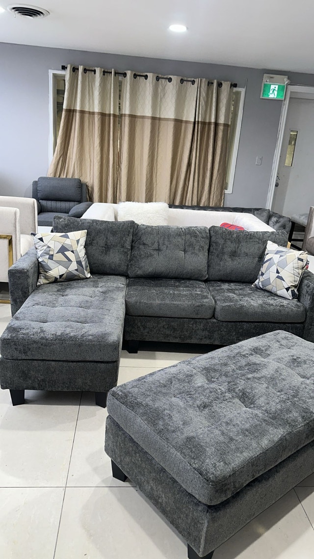 Versatile Sectional Couch Stylish & Functional Living Room Sofa - photo 3