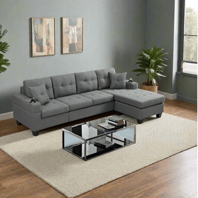 Sectional Sofa Modern Couch Living Room Special Sale Dual Best - photo 2