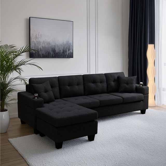 Sectional Sofa Modern Couch Living Room Special Sale Dual Best - photo 5