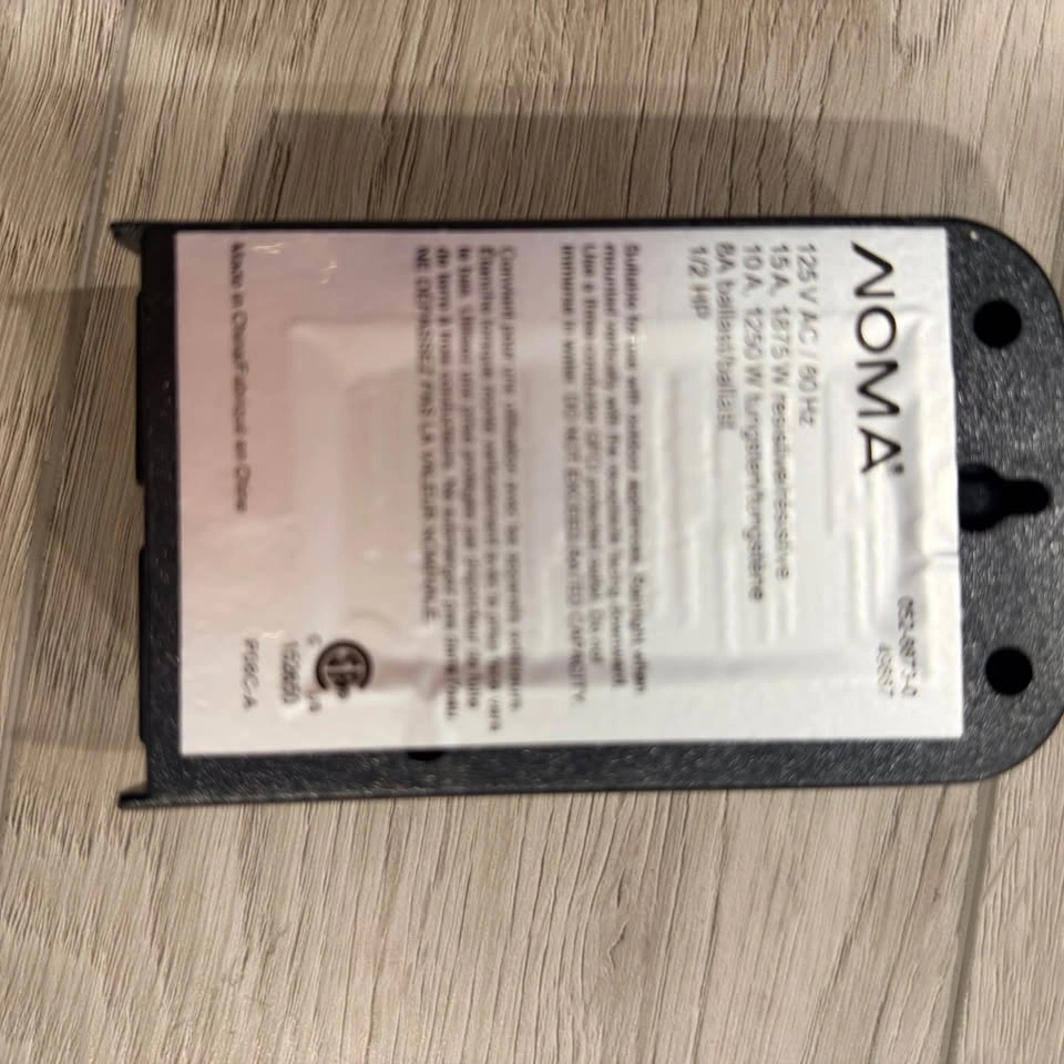 NOMA Digital Outdoor Outlet with timer - photo 3