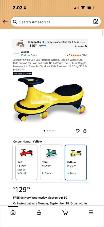 Swing Car