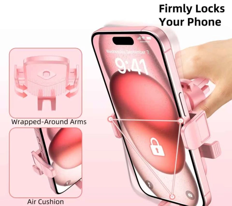 YWOR Pink Car Phone Mount - photo 2