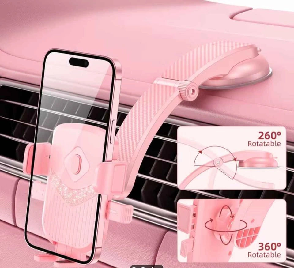 YWOR Pink Car Phone Mount - photo 5