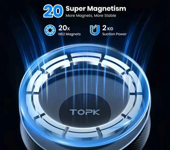 TOPK Magnetic Car Phone Mount - photo 3