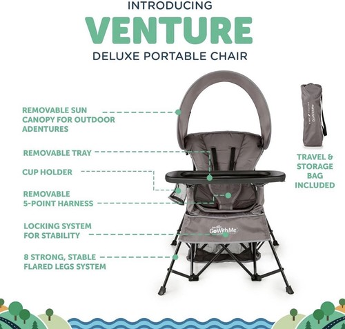 Baby Delight Go with Me Venture Portable Chair - photo 3