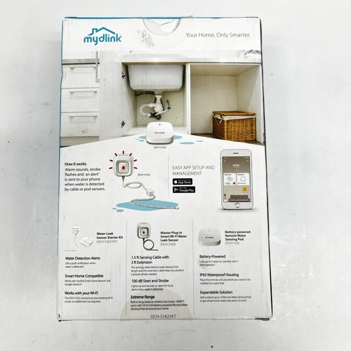 D-LINK Wi-Fi Water Leak Sensor Starter Kit DCH-S1621KT - photo 2
