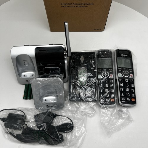 AT&T BL102-2 DECT 6.0 2-Handset Cordless Phone
