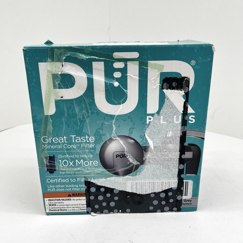 PUR PLUS Faucet Filtration System - Metallic Gray (PFM350V) +fil