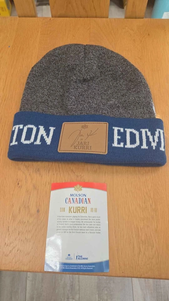 Molson Canadian NHL Alumni Edmonton Oilers Toque - Jari Kurri - photo 2