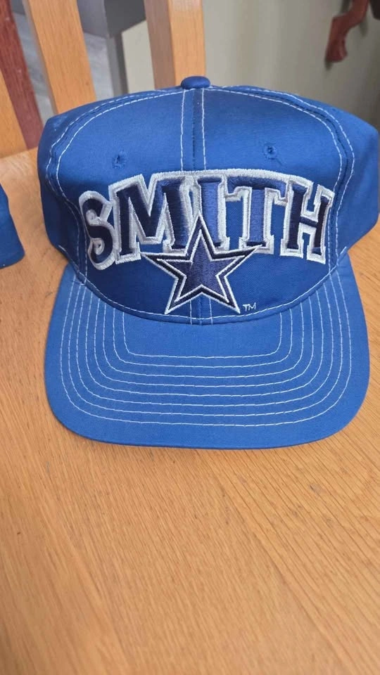 Vtg 90s Dallas Cowboys Starter Snapback Set - Aikman & Smith - photo 3