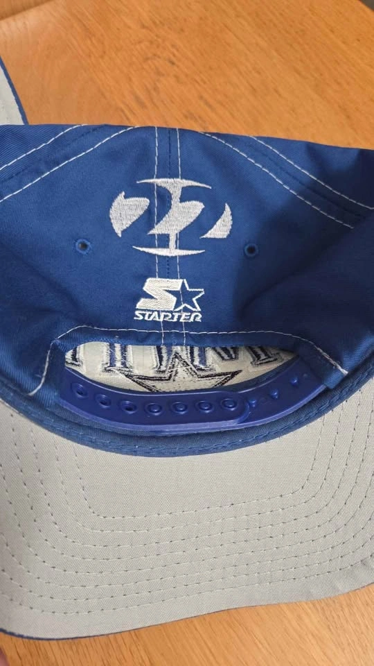 Vtg 90s Dallas Cowboys Starter Snapback Set - Aikman & Smith - photo 5