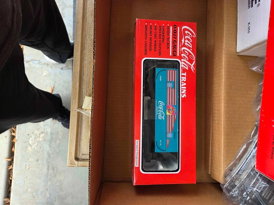 1996 K-Line Coca-Cola For All Seasons O-27 Train Set - photo 5