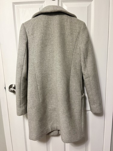 Aritzia Wilfred Cocoon Coat Wool Cashmere Gray Womens XS - photo 2