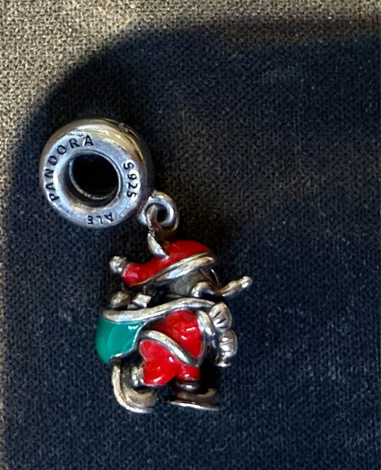 Pandora Disney Mickey Mouse Santa Dangle Charm - photo 3