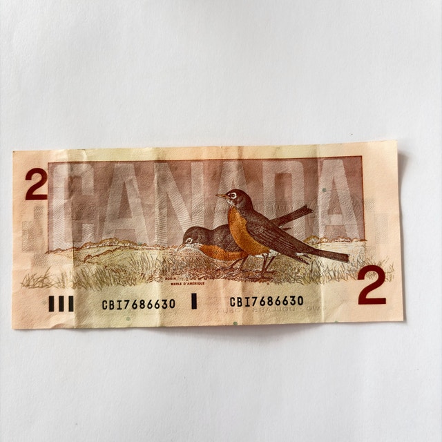 Bank of Canada 1986 Two Dollar Bill - photo 4