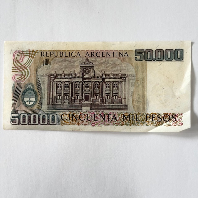 Argentina 50000 Pesos Banknote