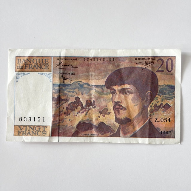 Banque de France 20 Francs banknote