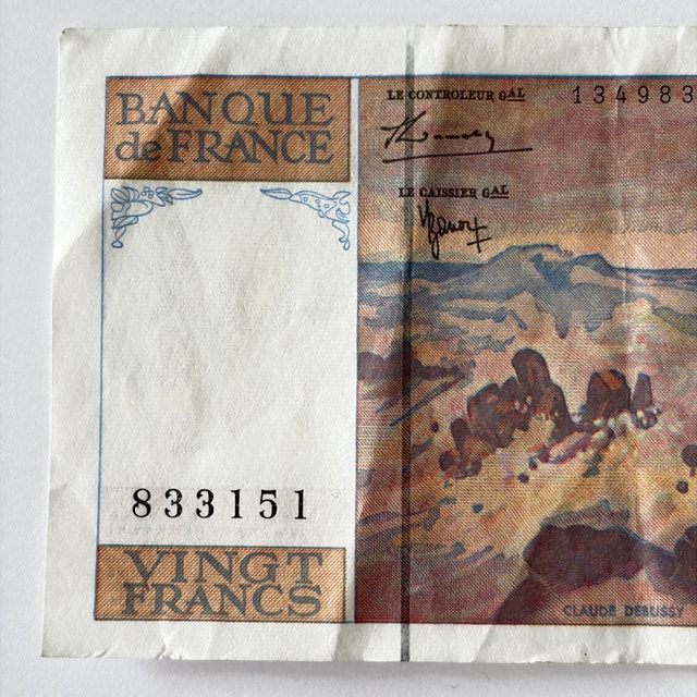 Banque de France 20 Francs banknote - photo 3