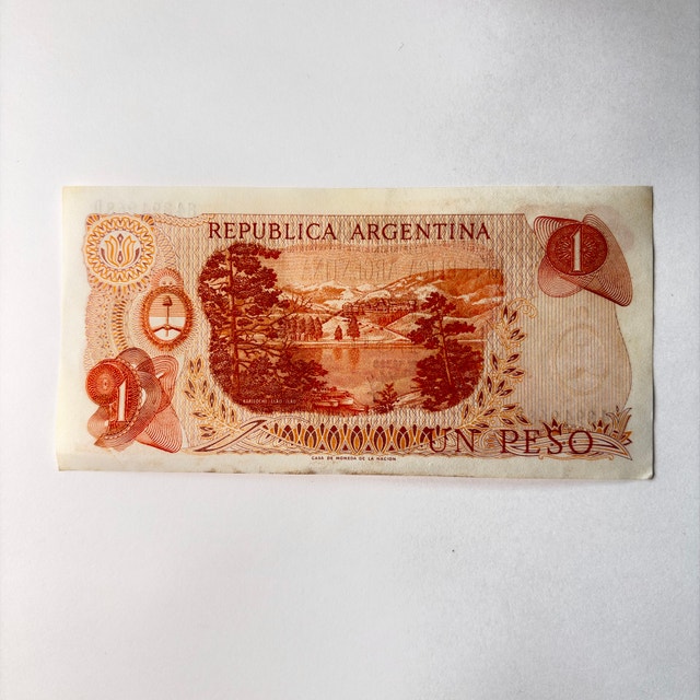 Argentina 1 Peso Banknote