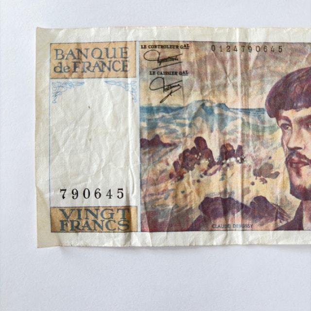 Banque de France 20 Francs Note - photo 3