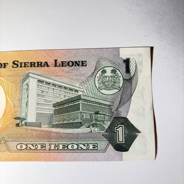 Bank of Sierra Leone 1 Leone Banknote - photo 5