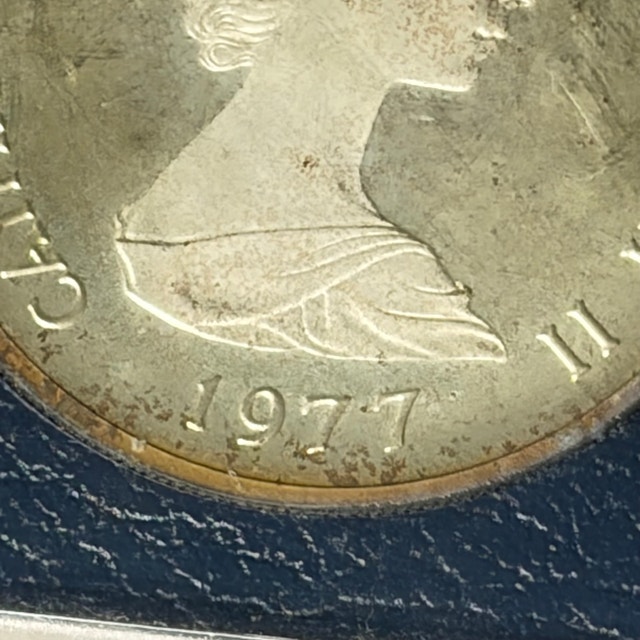 Cayman Islands 1977 Queen's Silver Jubilee 25 Dollars - photo 2