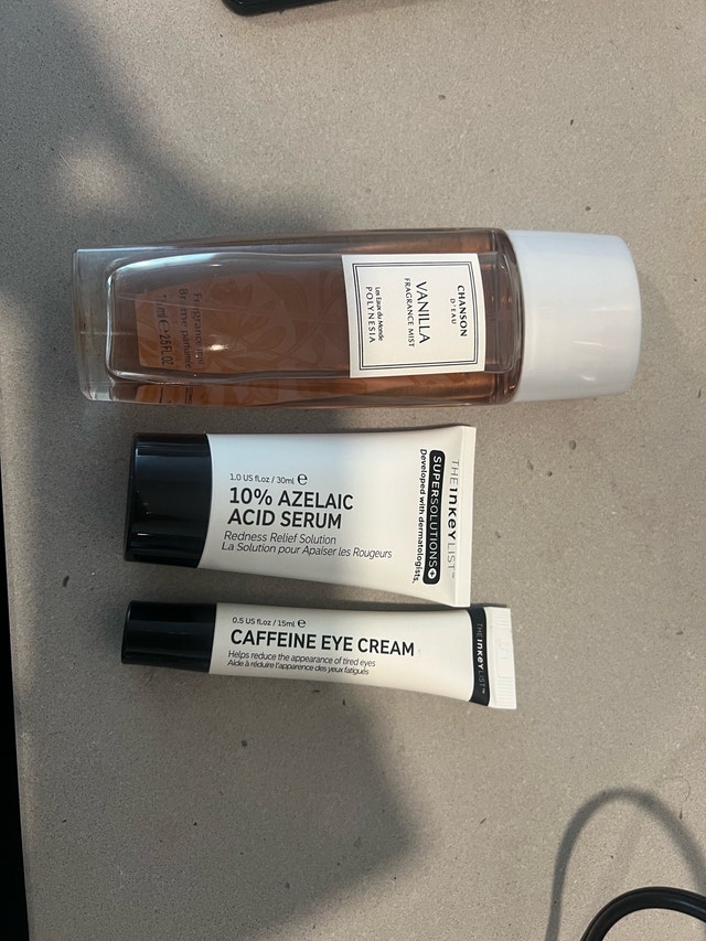 The Inkey List Skincare and Vanilla Perfume Bundle