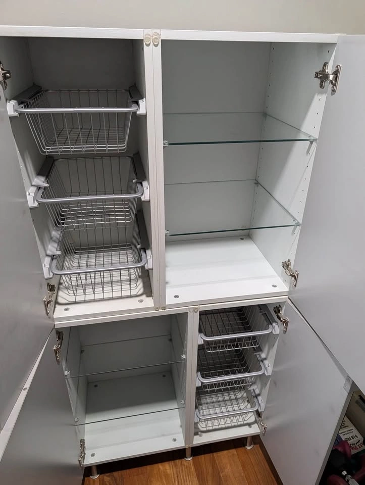 Mirrored Storage Cabinets - photo 3