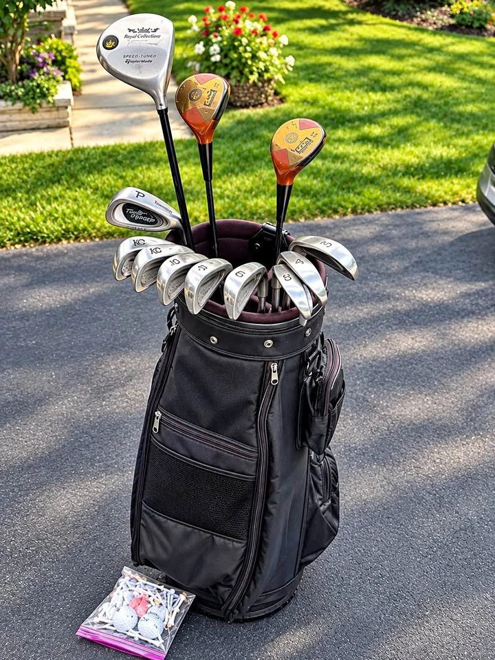 Full Golf Set with Bag, Balls and Tees