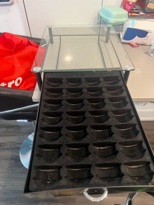 Tempered Glass Coffee Pod Holder - photo 2