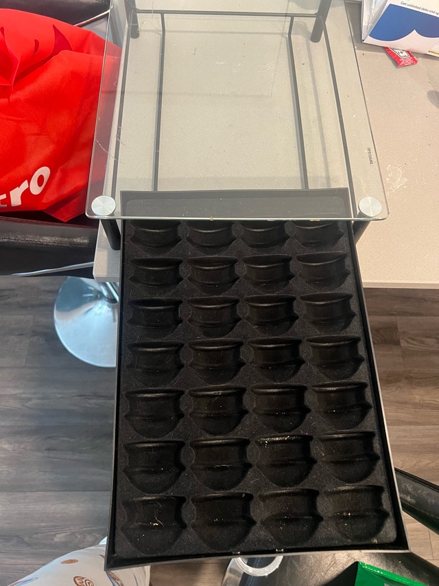Tempered Glass Coffee Pod Holder - photo 3