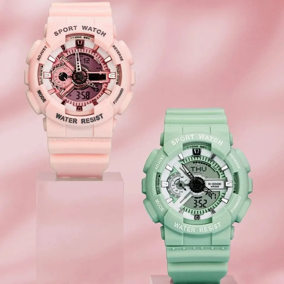 Women Sport Watches Fashion LED Digital Ladies Watch Women image indicator(3)