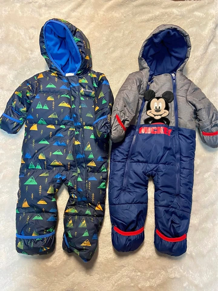 Toddler Boys Columbia & Disney Snowsuits (18/24 months)