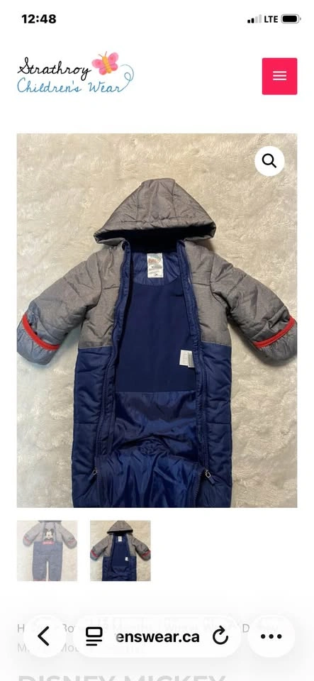 Toddler Boys Columbia & Disney Snowsuits (18/24 months) - photo 3