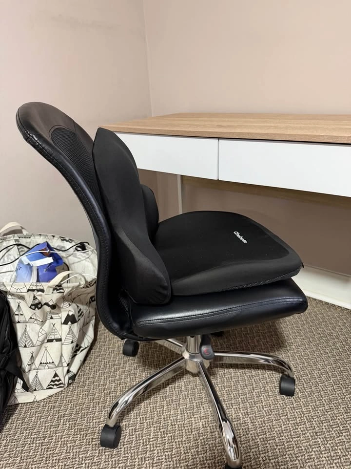 Like New Office Chair with Seat & Lumbar Support Cushions - photo 2