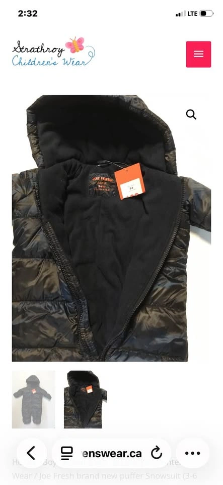Infant Brand New Snowsuits (3/6 months) - photo 3